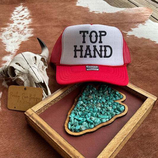 Top Hand Western Foam Front Trucker Hat