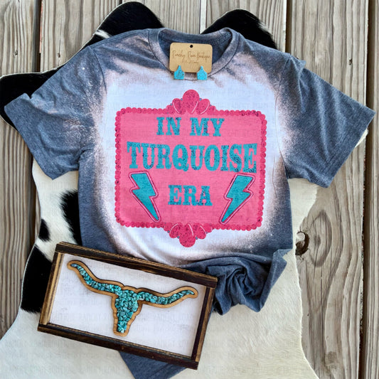 In My Turquoise Era Western T-shirt