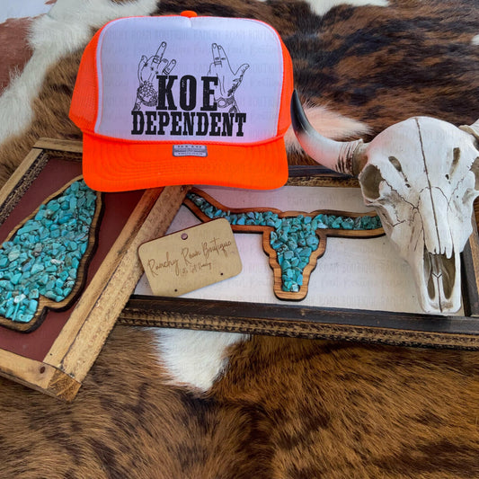 Koe Dependent Country Western Foam Front Trucker Hat