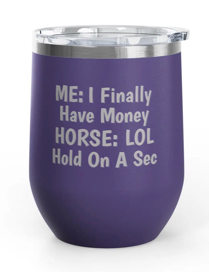 Wine Tumblers, 12 oz. - Engraved - LOL