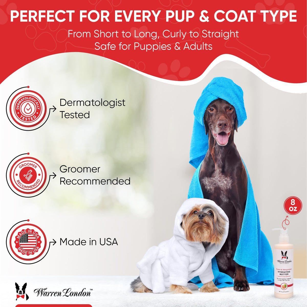 Hydrating Butter - For Dog's Skin & Coat - Leave-In Moisturizer
