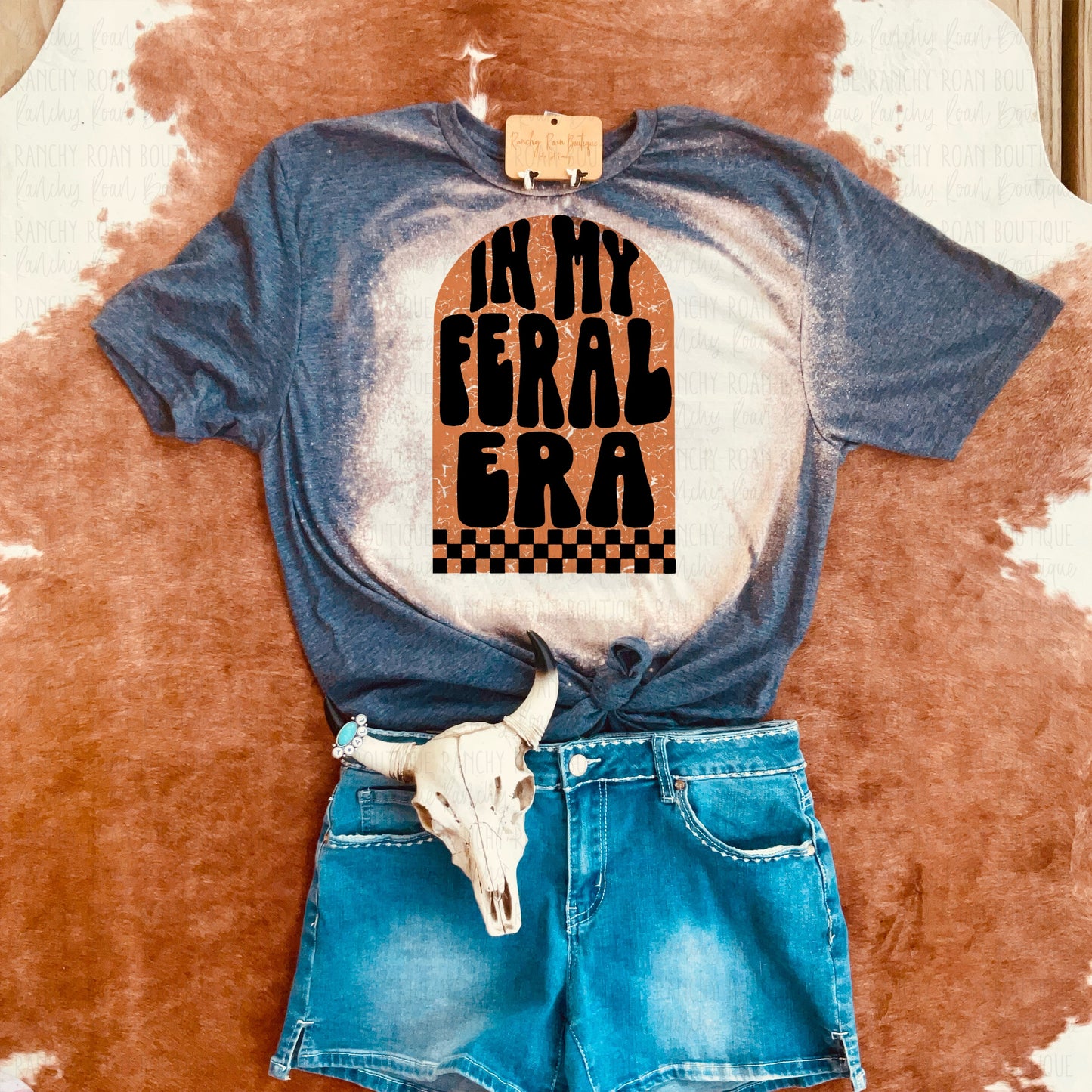 In My Feral Era Western Graphic T-Shirt