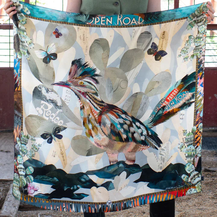 Indigo Morning Roadrunner Shorty Scarf - Multi