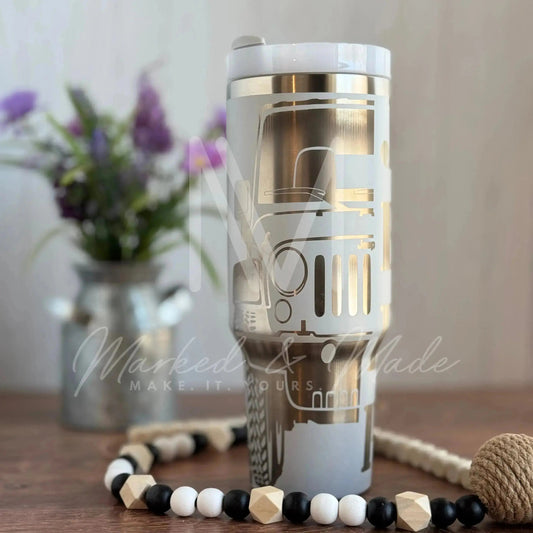 JEEP Wrangler Engraved Tumbler  | 40oz