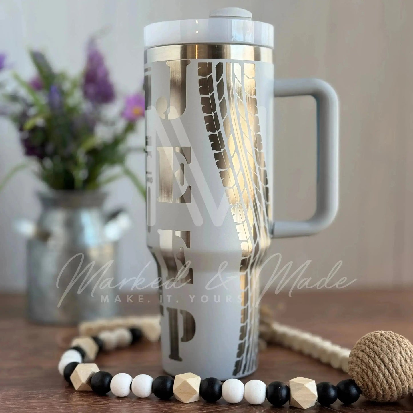 JEEP Wrangler Engraved Tumbler  | 40oz