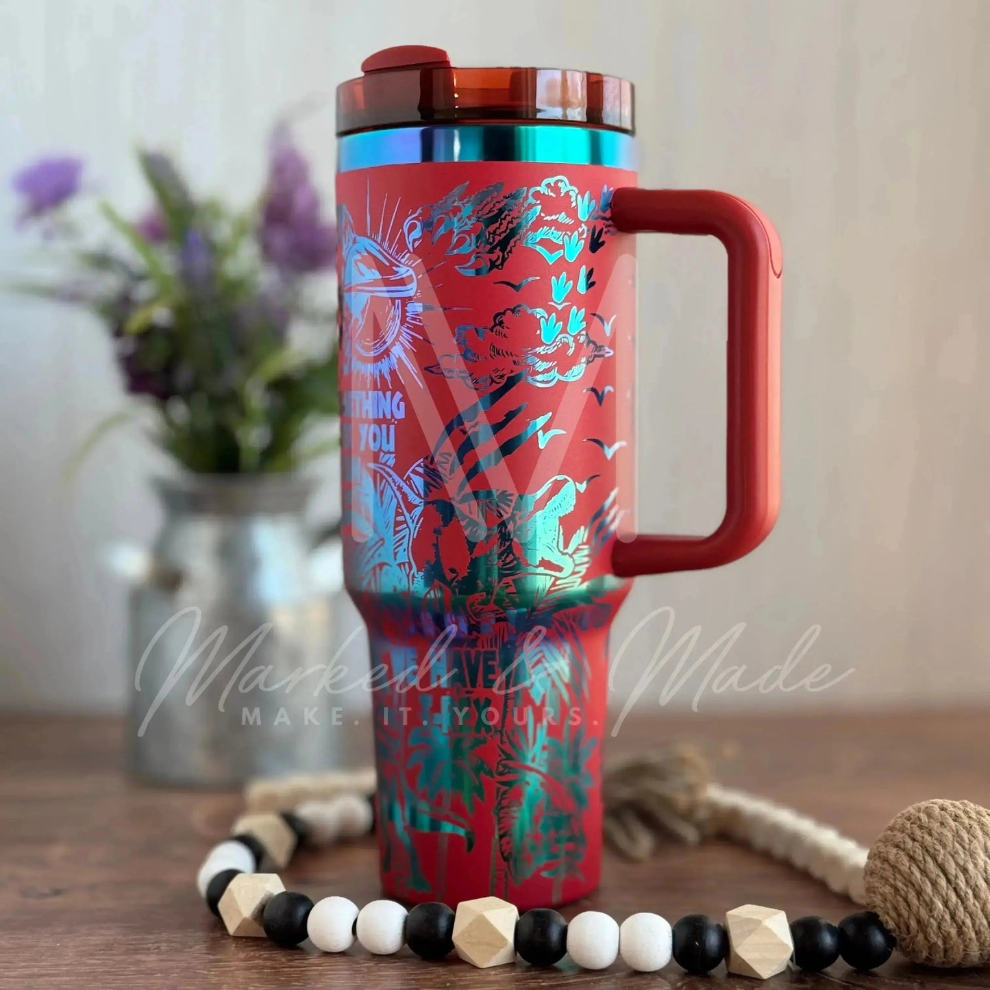 Jurassic Park Engraved Tumbler  | 20oz