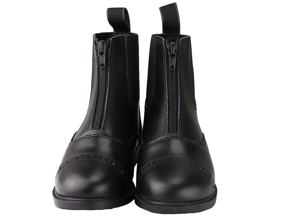 Children's Zip Up Synthetic Paddock Boots