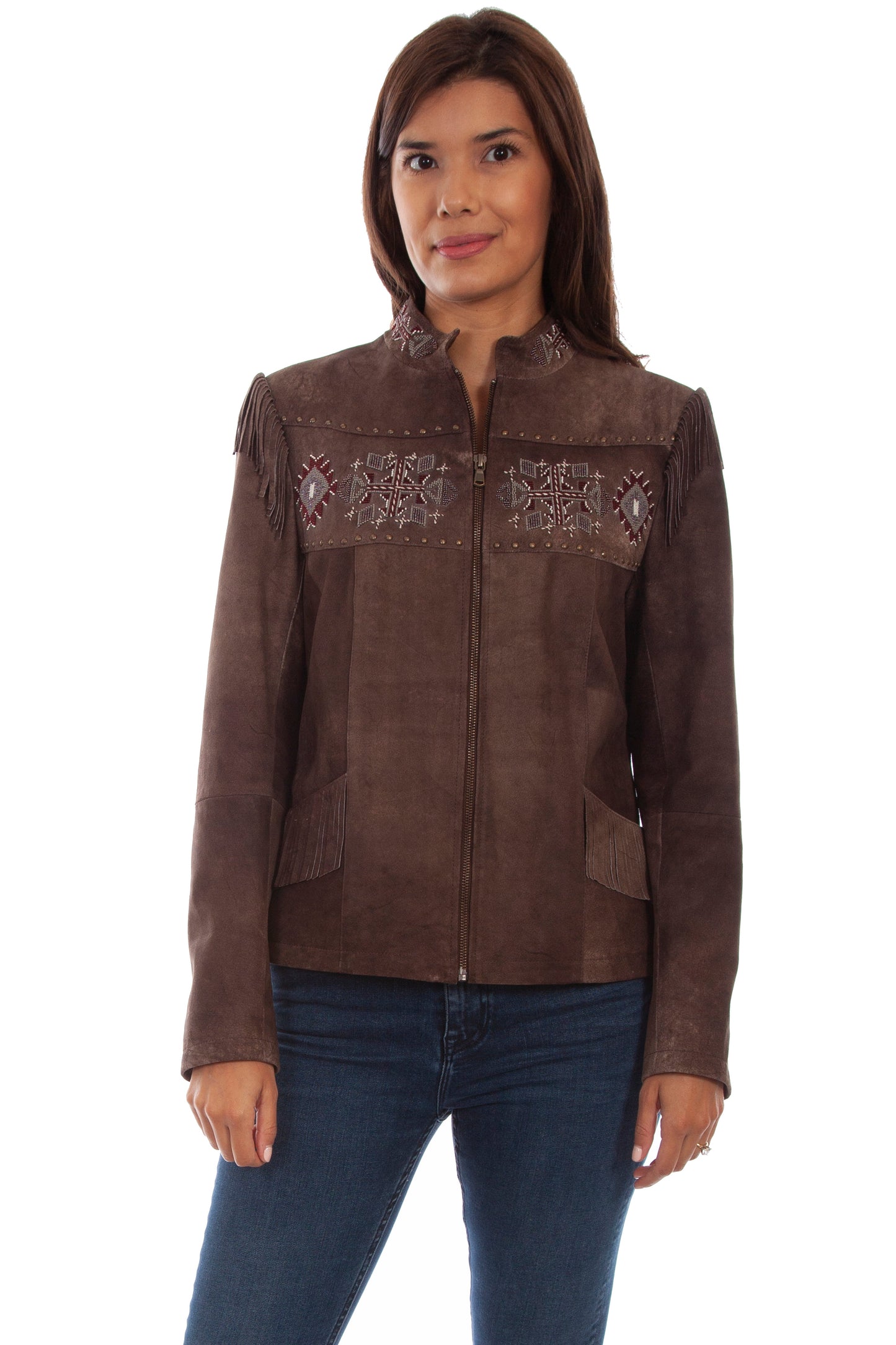 Beaded/fringe Jacket - L1051