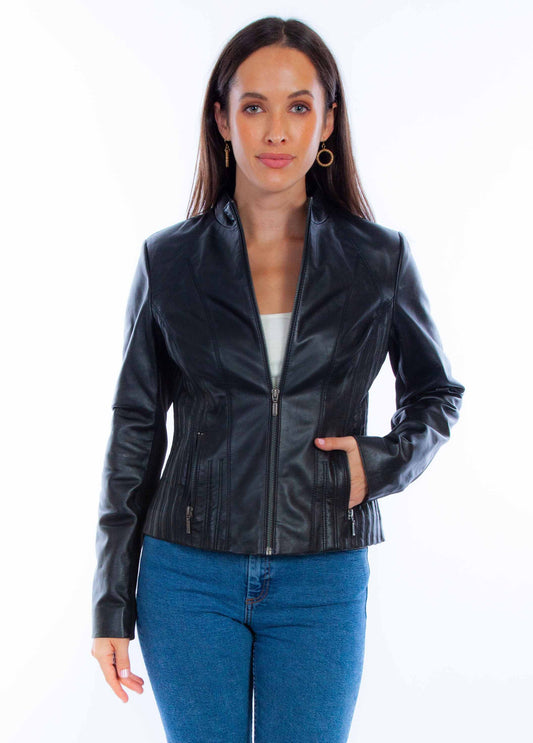 Ladies Zip Front Jacket - L1084