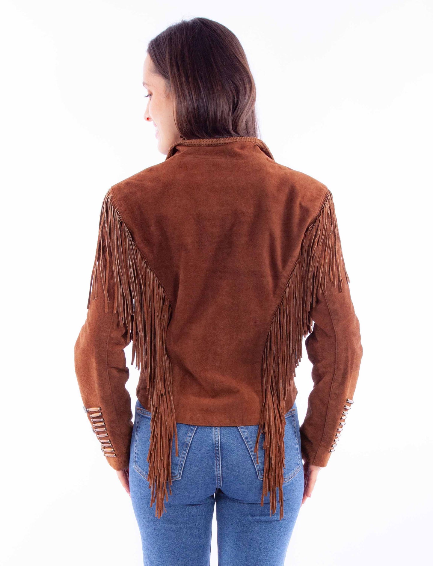 Fringe/lacing Jacket - L1100