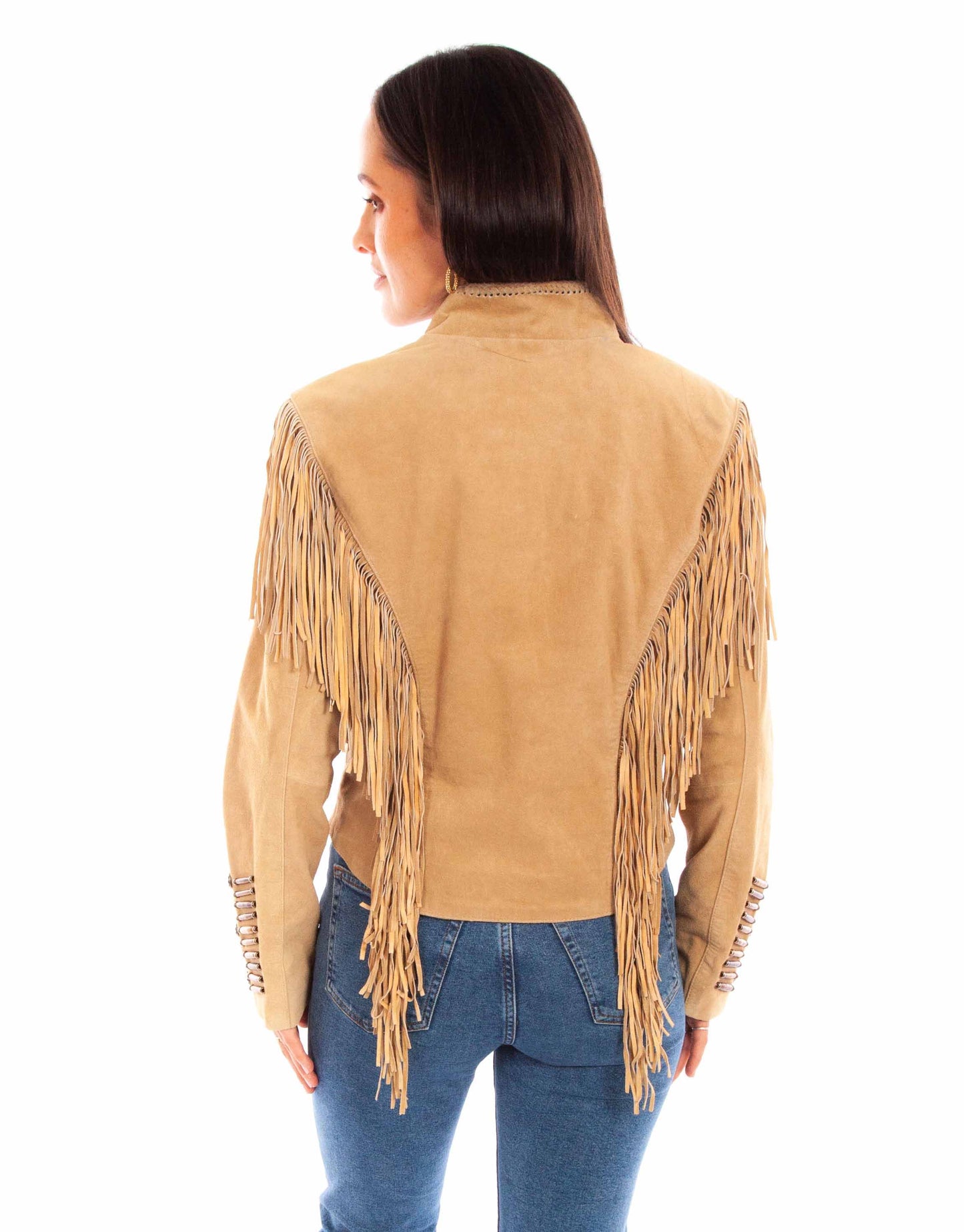 Fringe/lacing Jacket - L1100