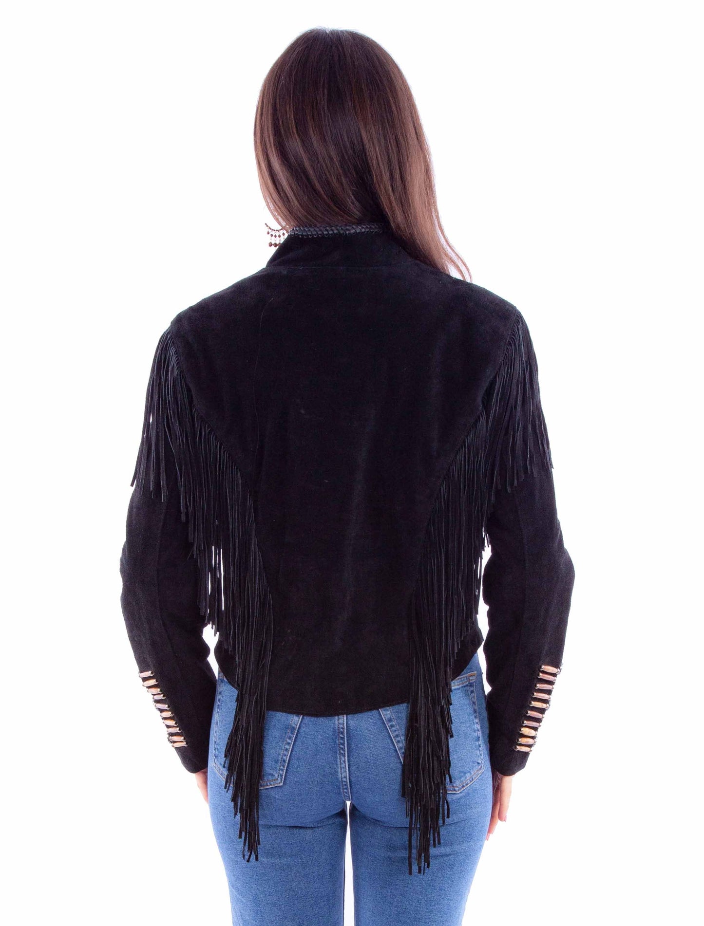 Fringe/lacing Jacket - L1100