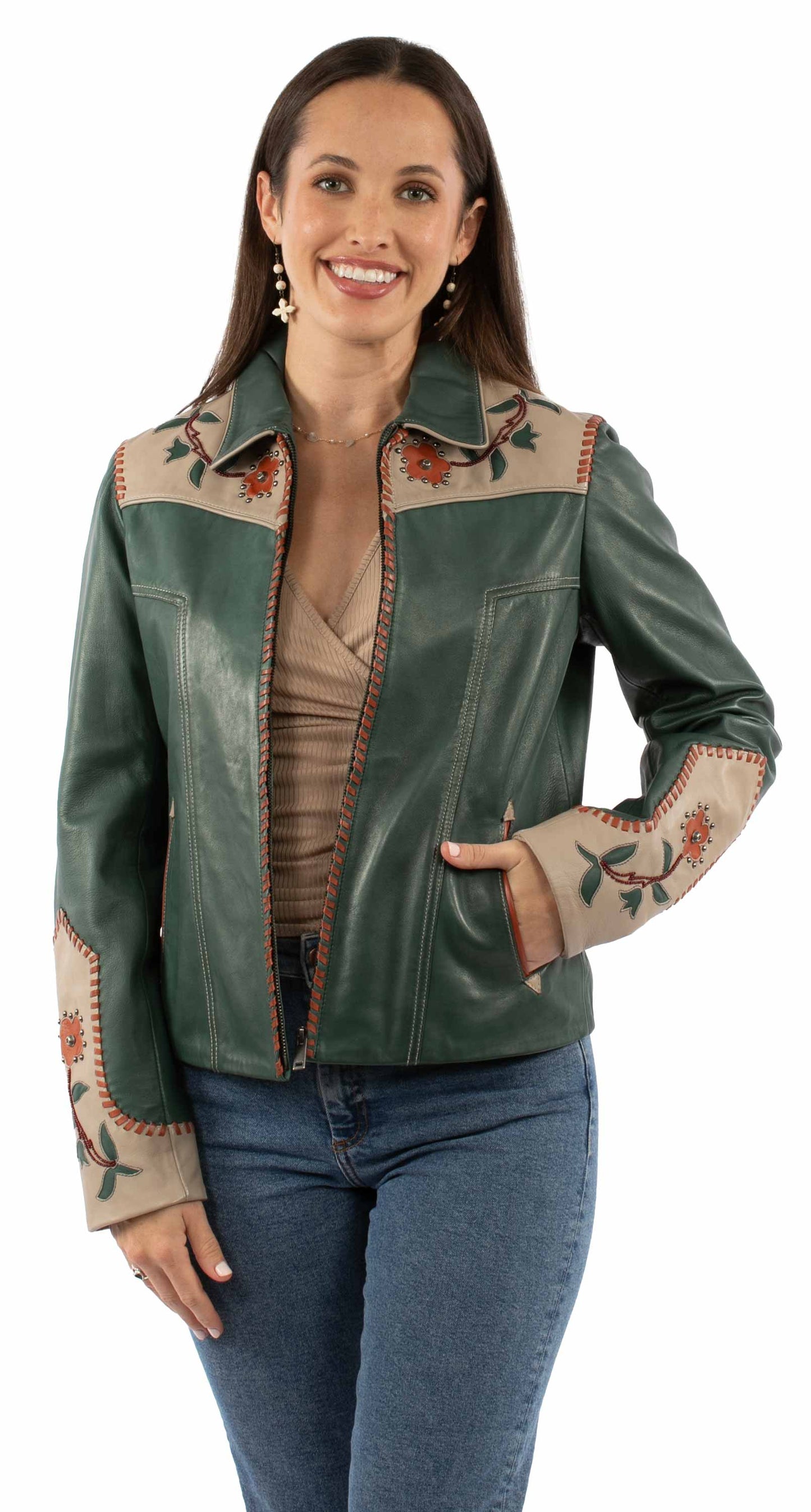 Ladies Zip Front Jacket - L1170