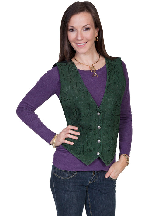 Ladies Embroidered Vest - L14