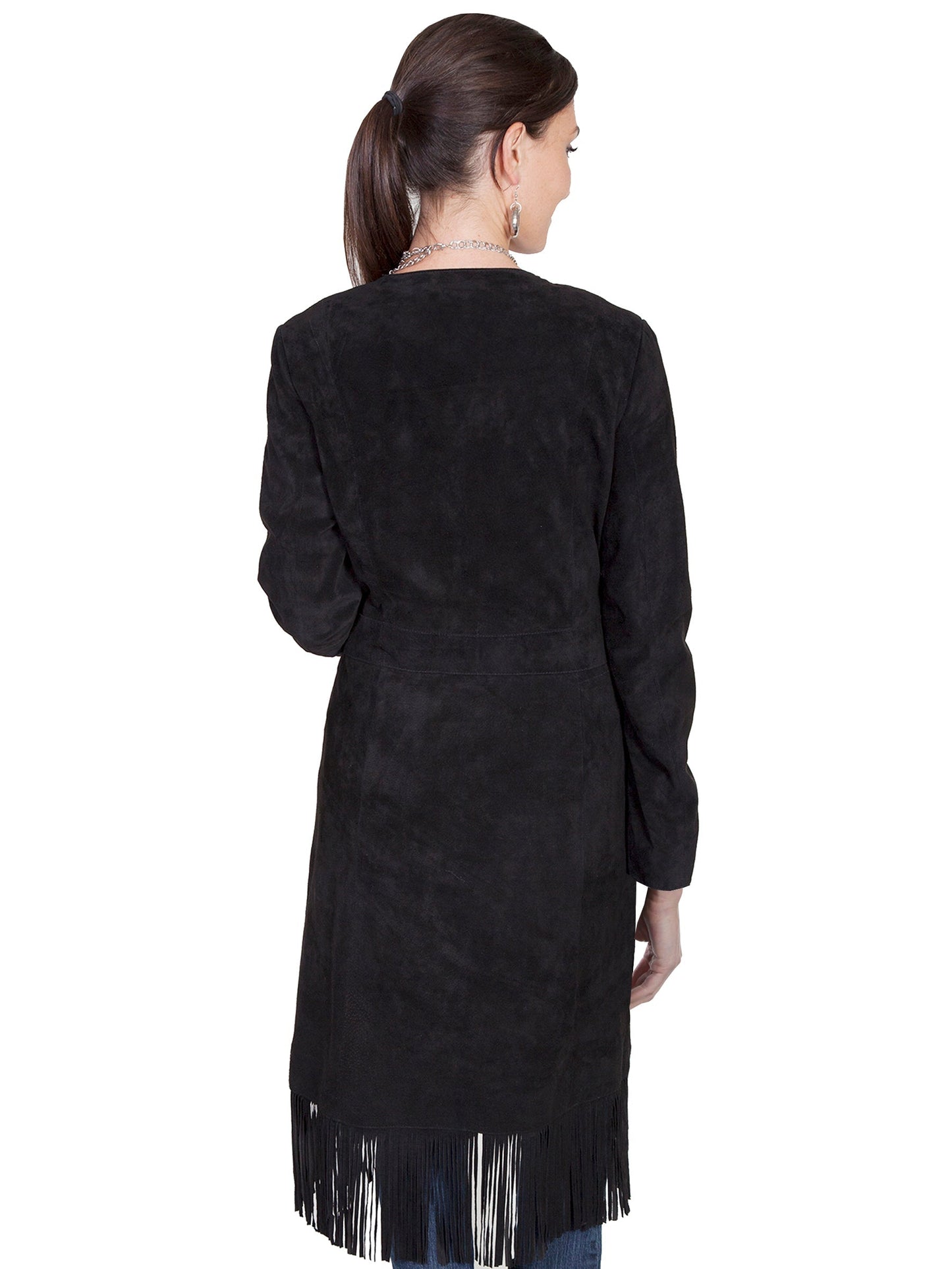 Fringe Long Coat - L19