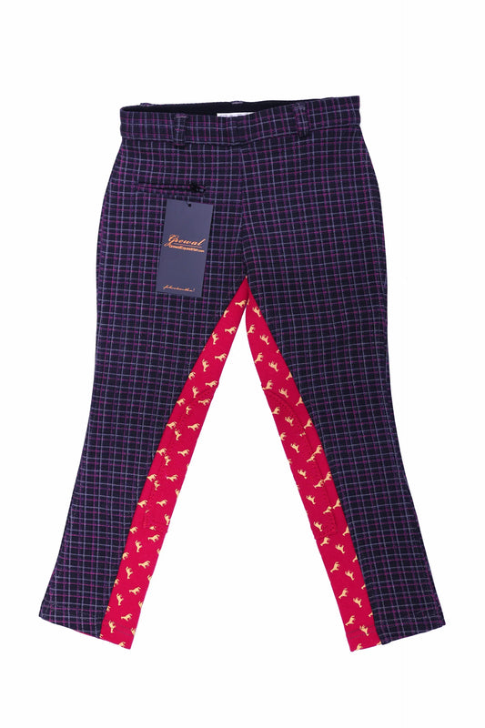 Kid's Simi Mixed Print Pull-On Breeches