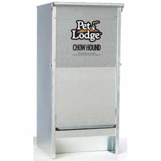 CHOW HOUND PET FEEDER & STORAGE BIN - 12 LBS