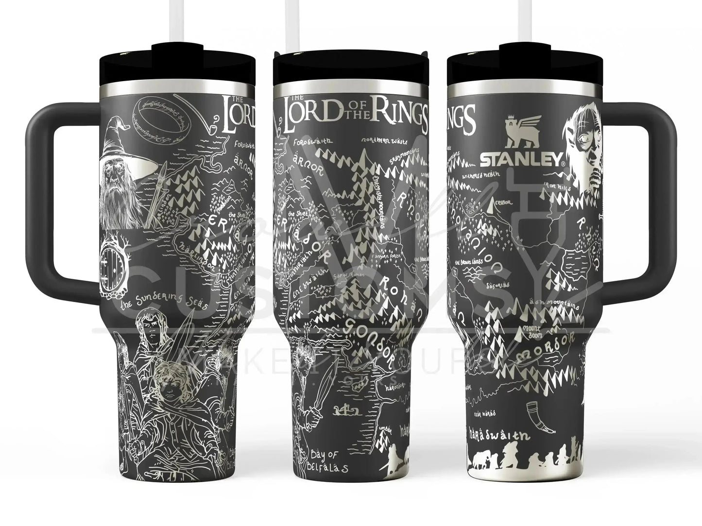 Lord Of The Rings - LOTR  Engraved Tumbler  | 30oz
