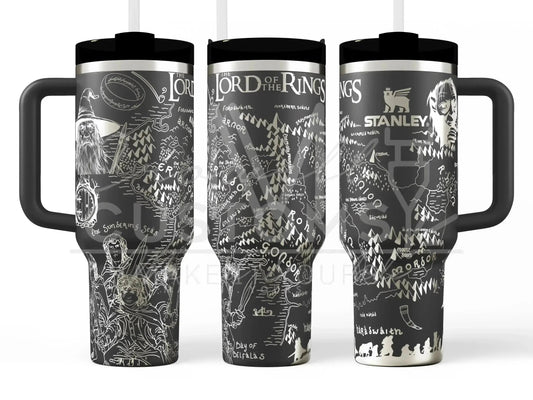 Lord Of The Rings - LOTR  Engraved Tumbler  | 30oz