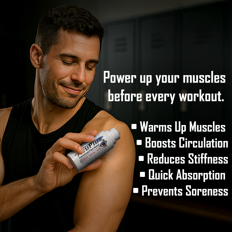 AcuPlus 3 oz Pain Relief Roll-On 3 Pack – Hands-Free Menthol Pain Relief for Muscles and Joints