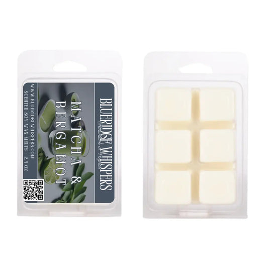 Matcha and Bergamot Soy Wax Melts