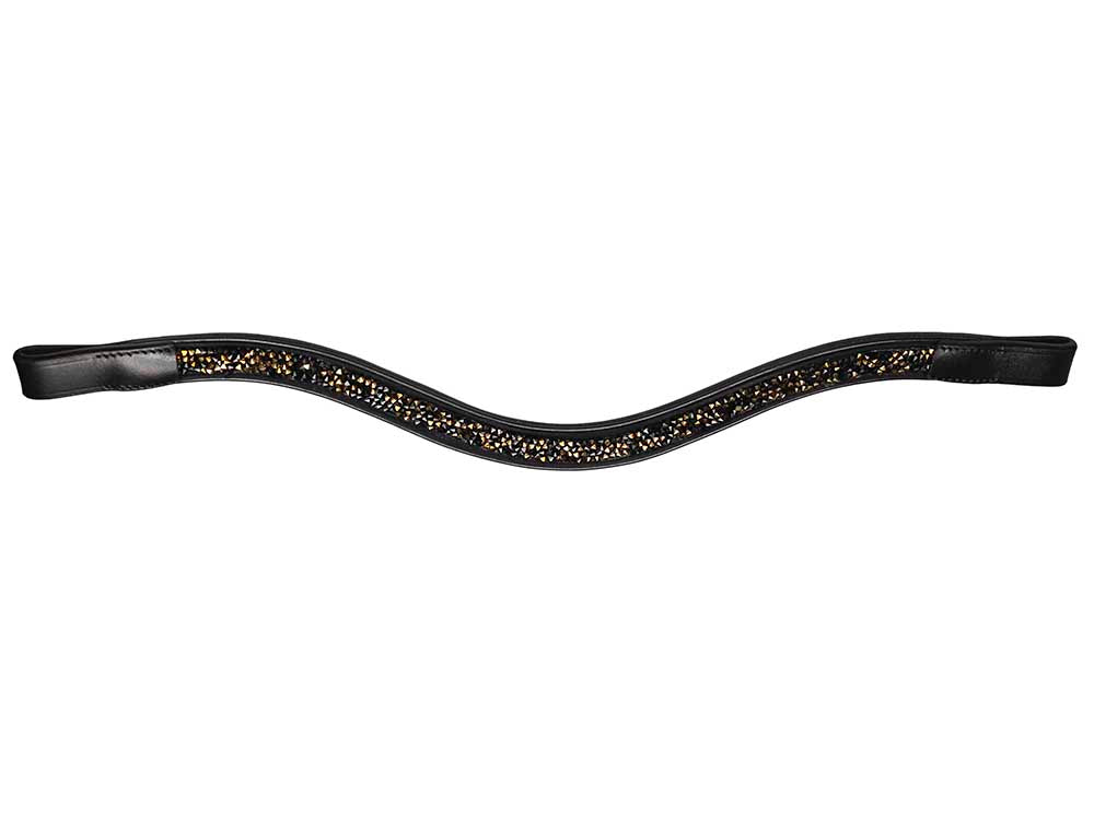 Midnight Bedazzled Browband