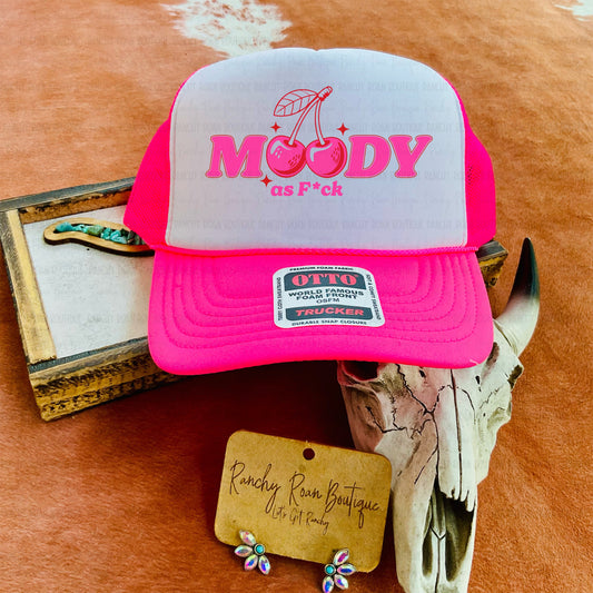 Moody as F*ck Western Trucker Hat
