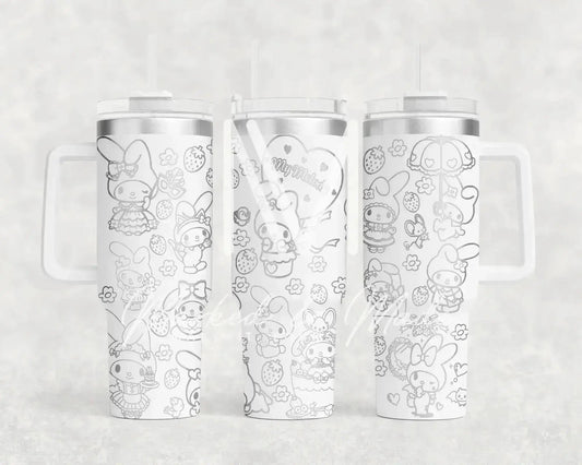 My Melody Engraved Tumbler | Genuine Stanley