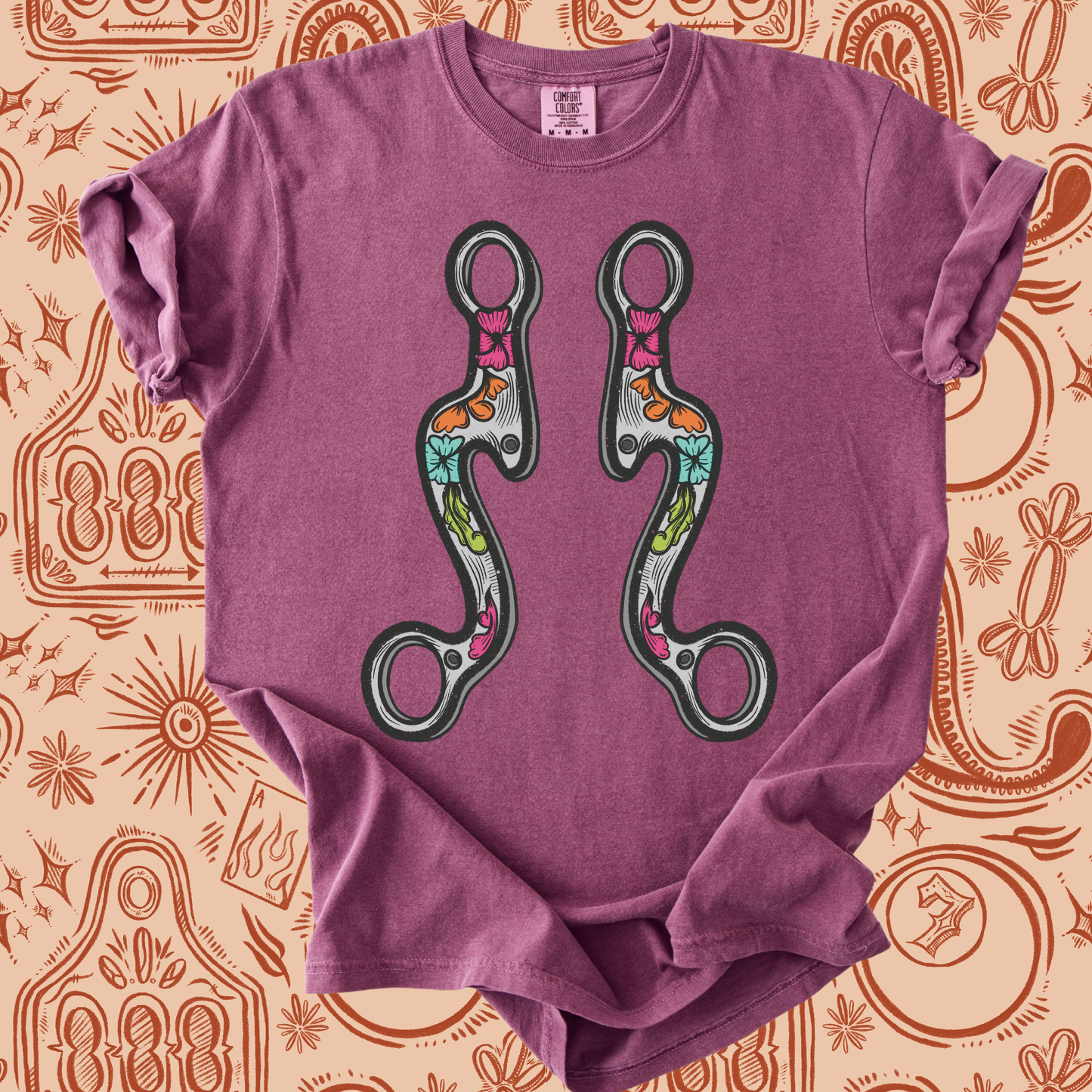 Floral Bit tee