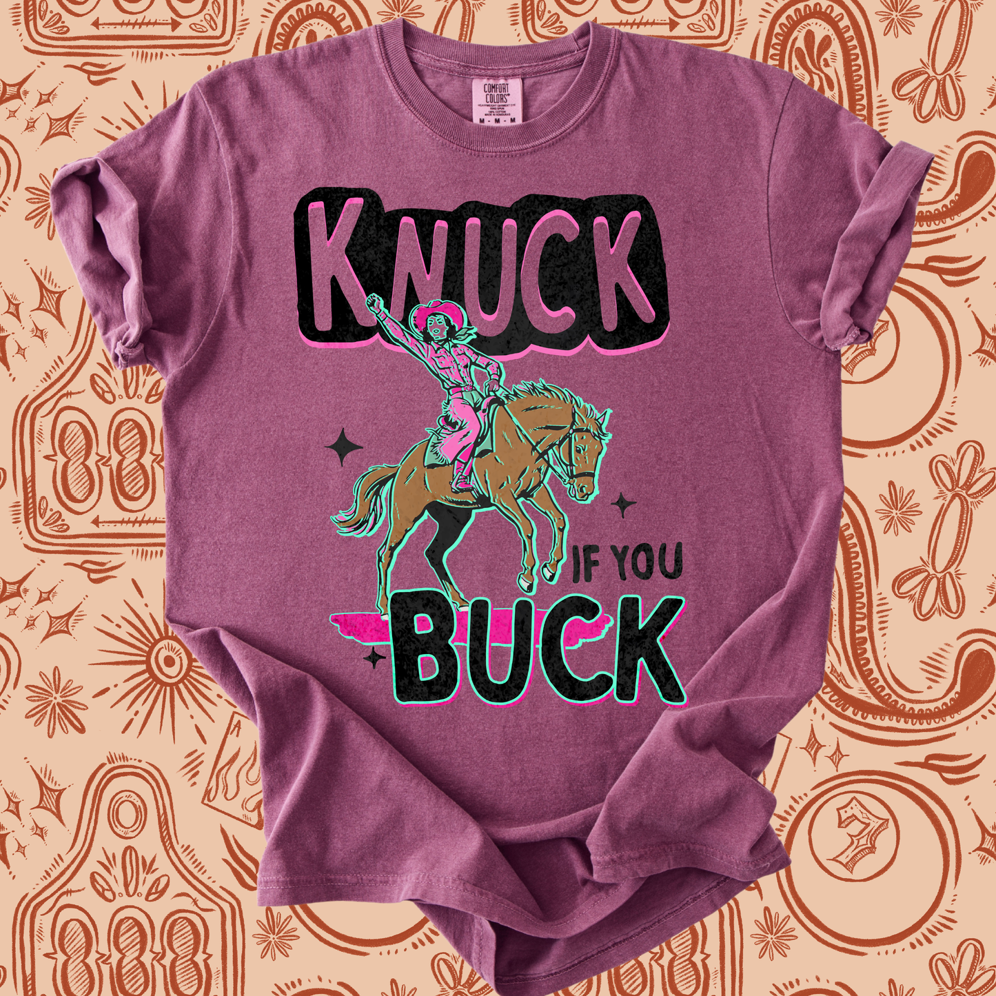 Knuck if you Buck tee