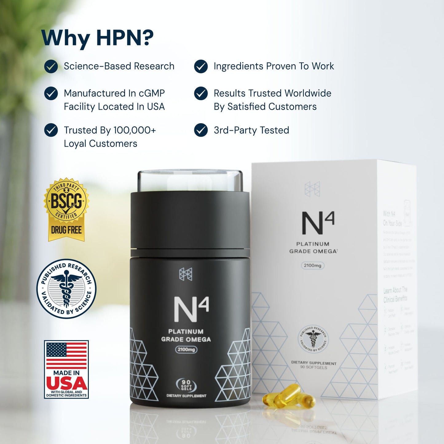 N4® Icelandic Omega-3 Fish Oil