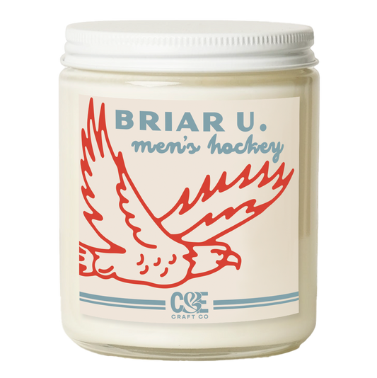 Briar U Men's Hockey Candle