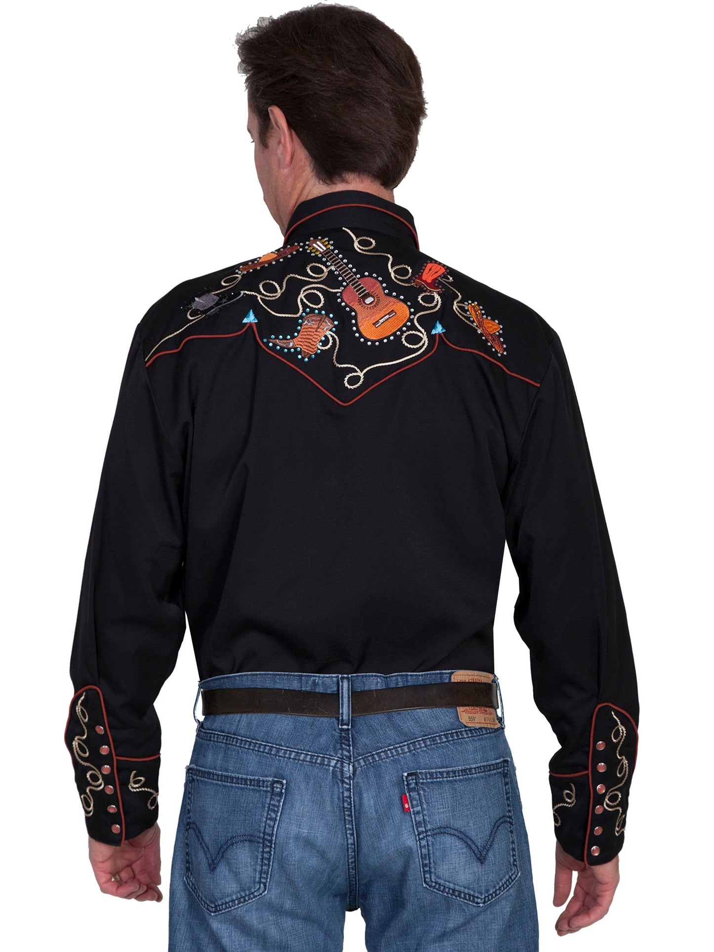 Bootshatsguitars Emb. Shirt - P-842X