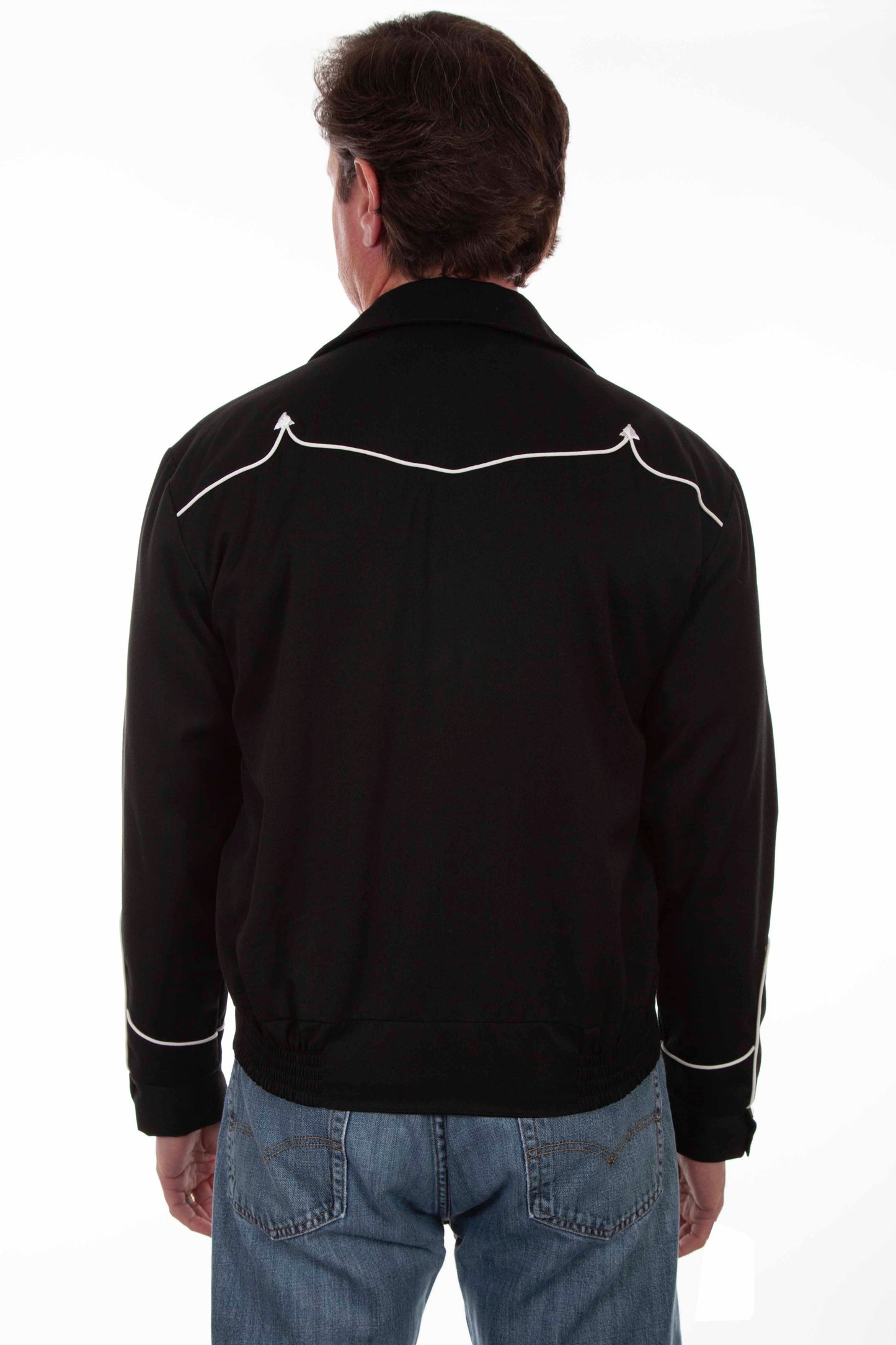 Bolero Jacket W/piping - P-923