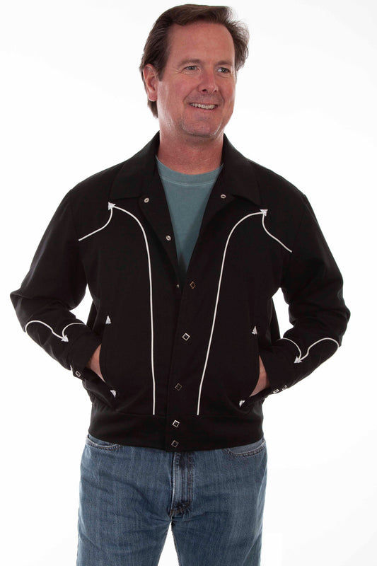 Bolero Jacket W/piping - P-923