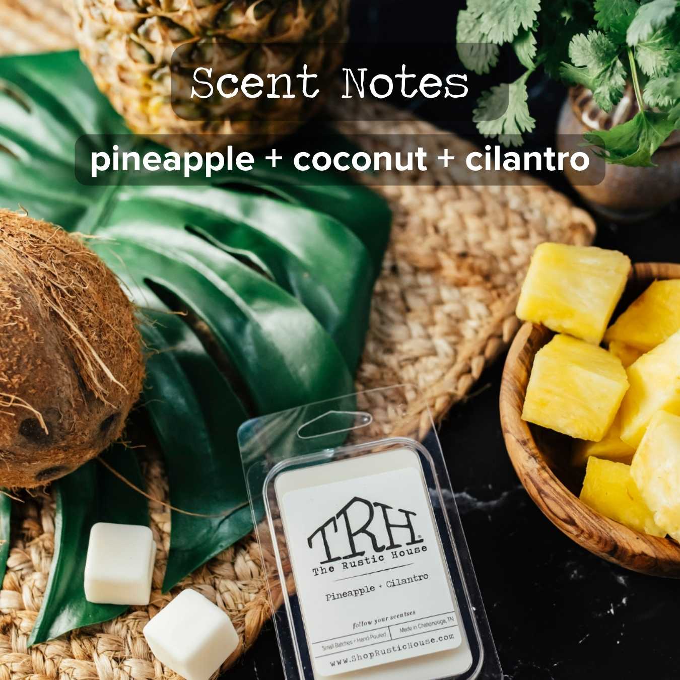 Pineapple + Cilantro Wax Melt