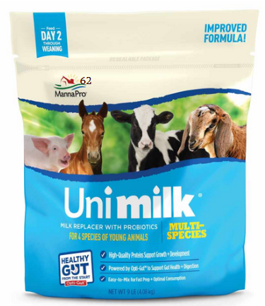 Manna Pro: Unimilk 22-15 9 LBS