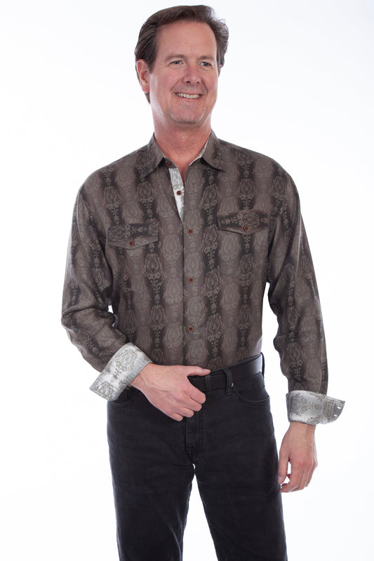 Tencel Le Fleur Print Shirt - PS-268