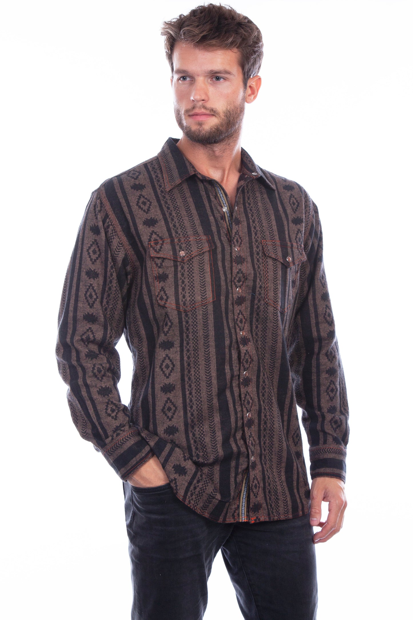 Signature Diamond Stripe Shirt - PS-281