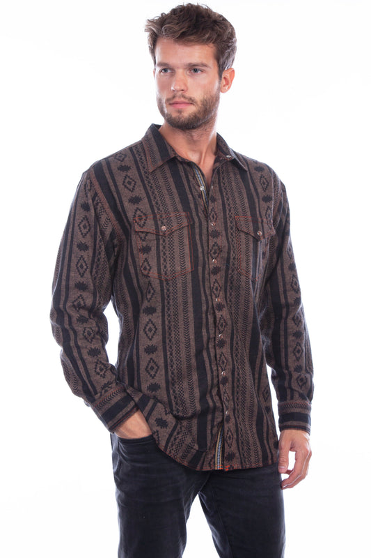 Signature Diamond Stripe Shirt - PS-281