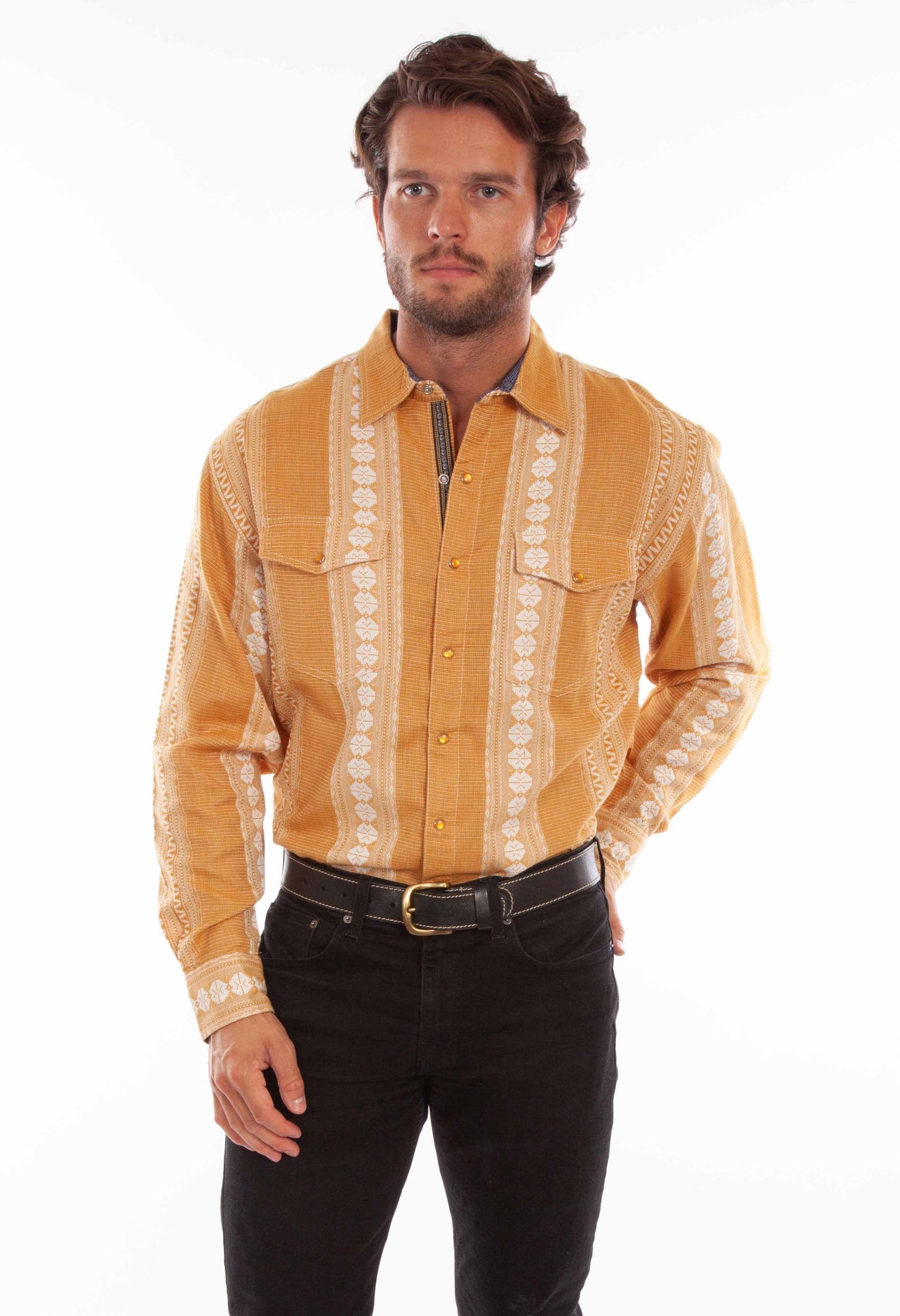 Jacquard Men's Shirt - PS-320