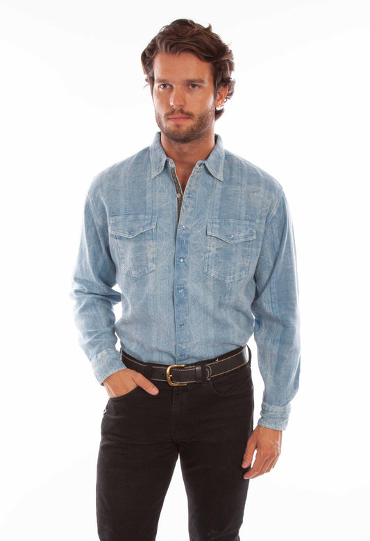 Signature Cotton Overdyed Shirt - PS-321