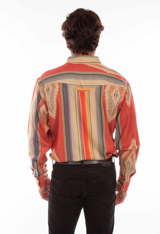 Serape Y/d Jacquard Shirt - PS-323