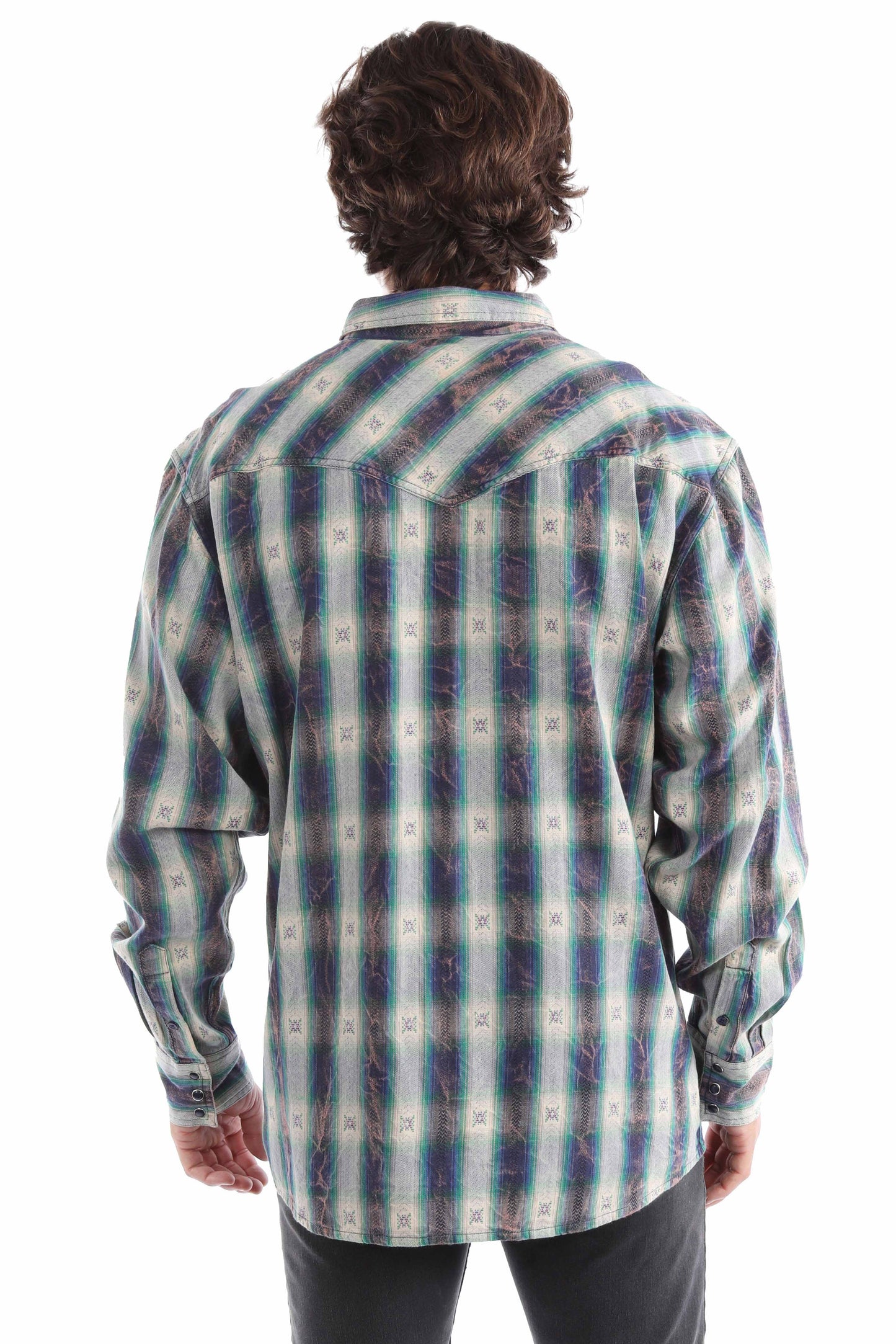 Marble Wash Dobby Signature Shirt - PS-348