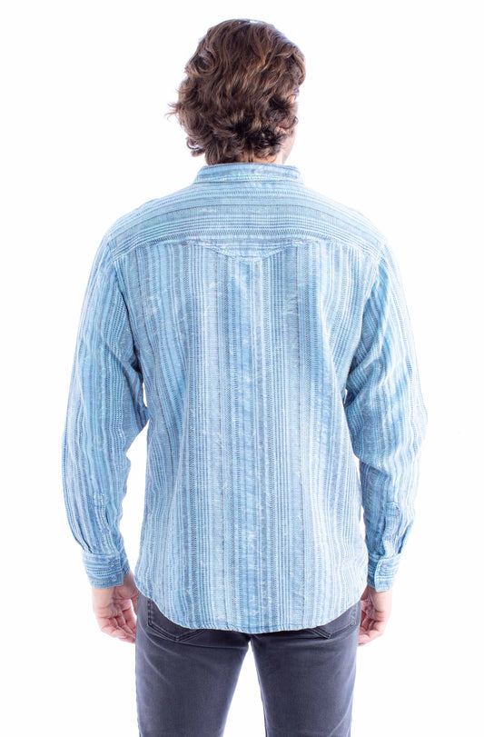 Overdyed Stripe Jacquard Signature - PS-349
