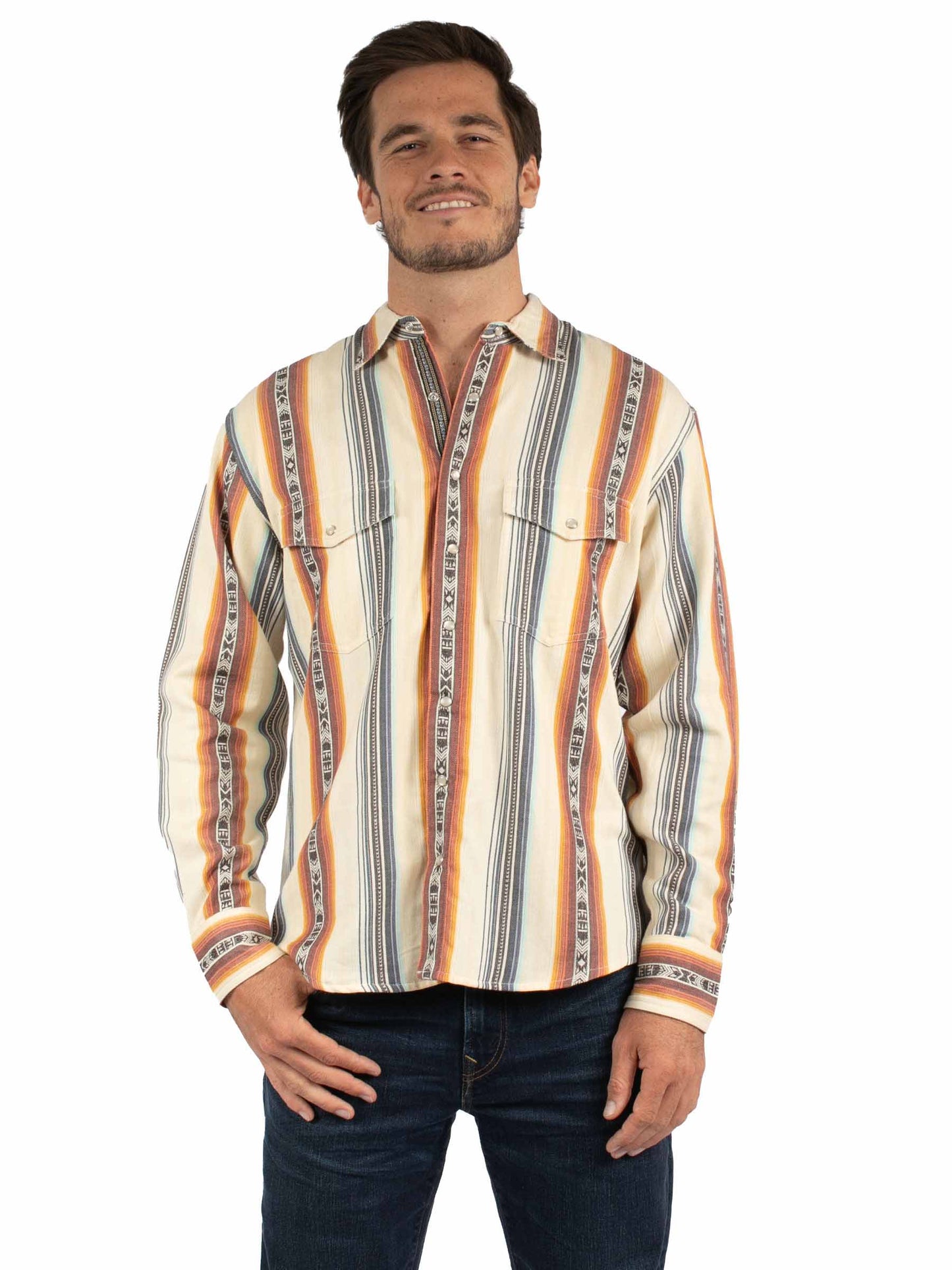 Y/d Dobby Stripe Signature - PS-360