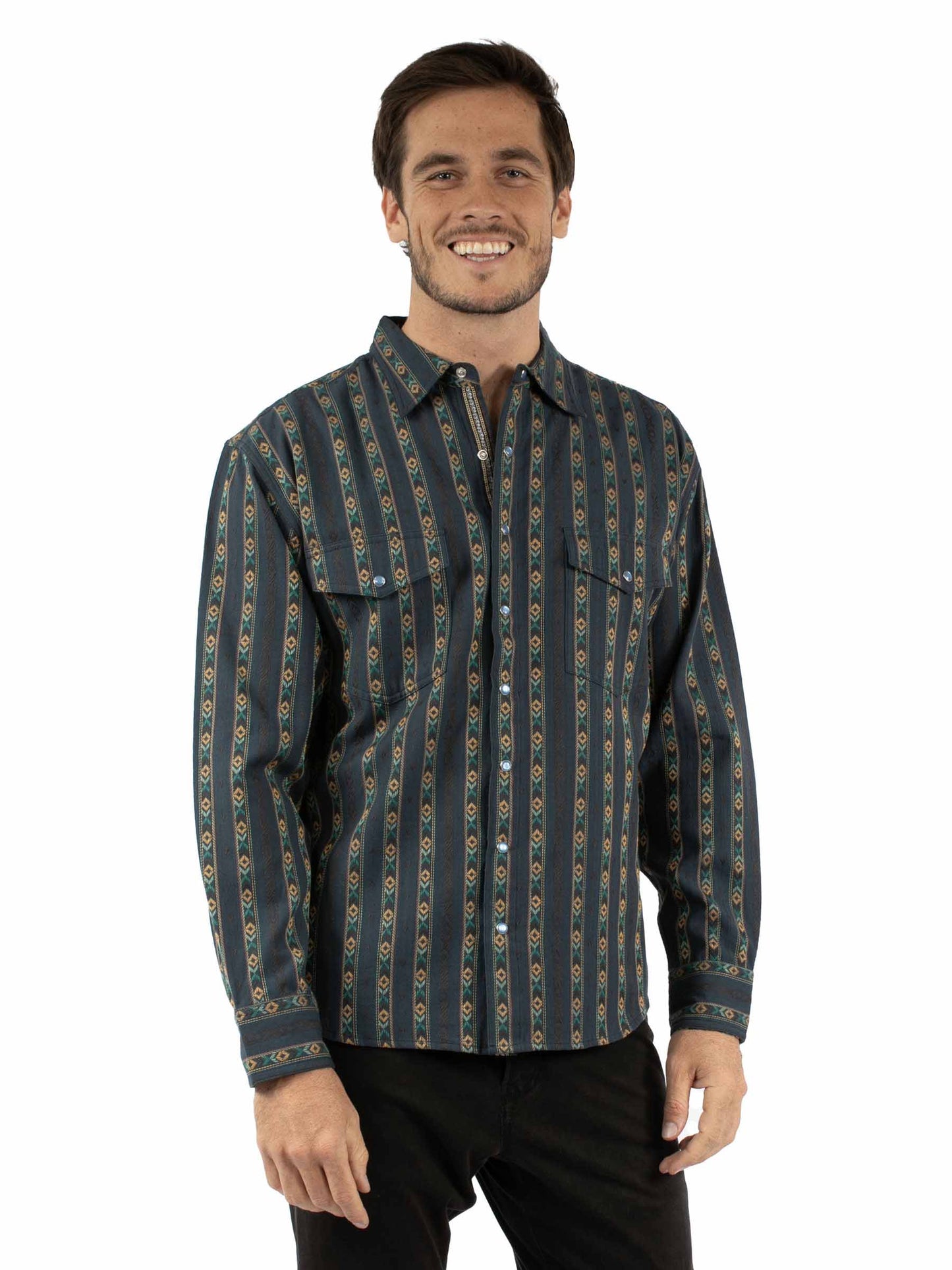 Y/d Dobby Stripe Signature - PS-361