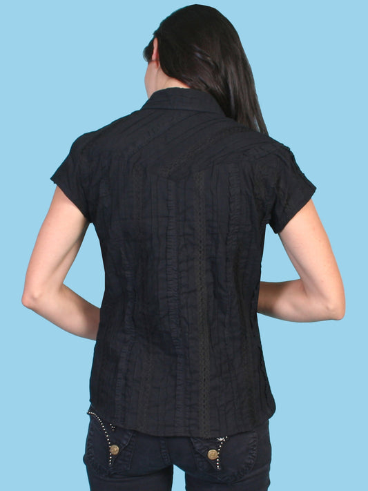 Cap Sleeve Blouse - PSL-012S