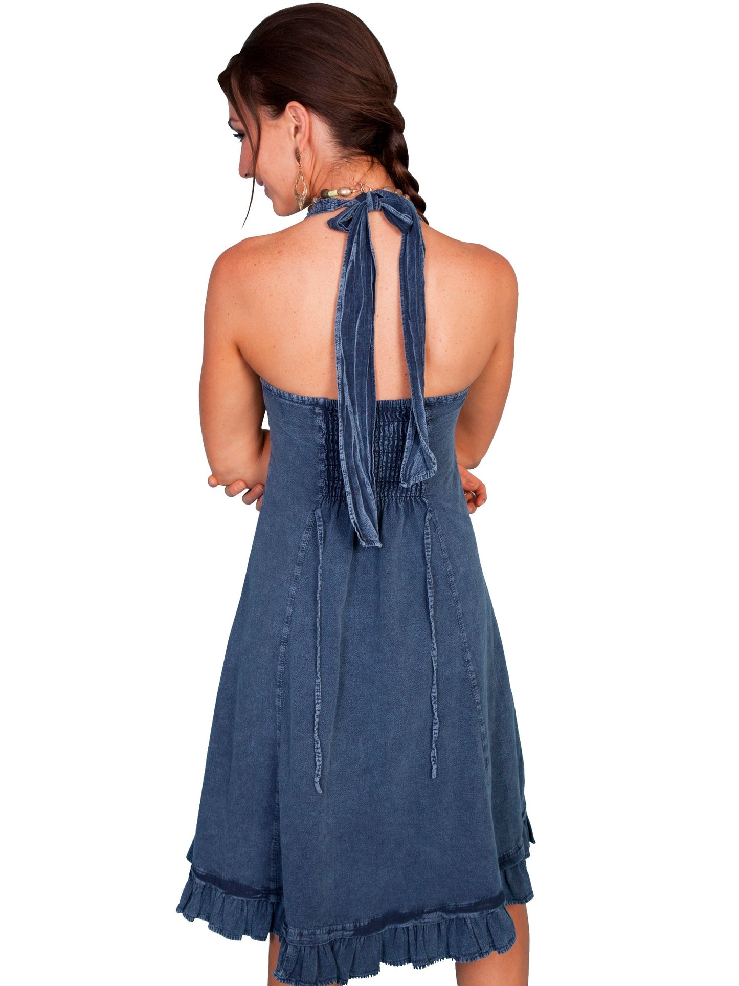 Halter Dress Peruvian Cotton - PSL-053