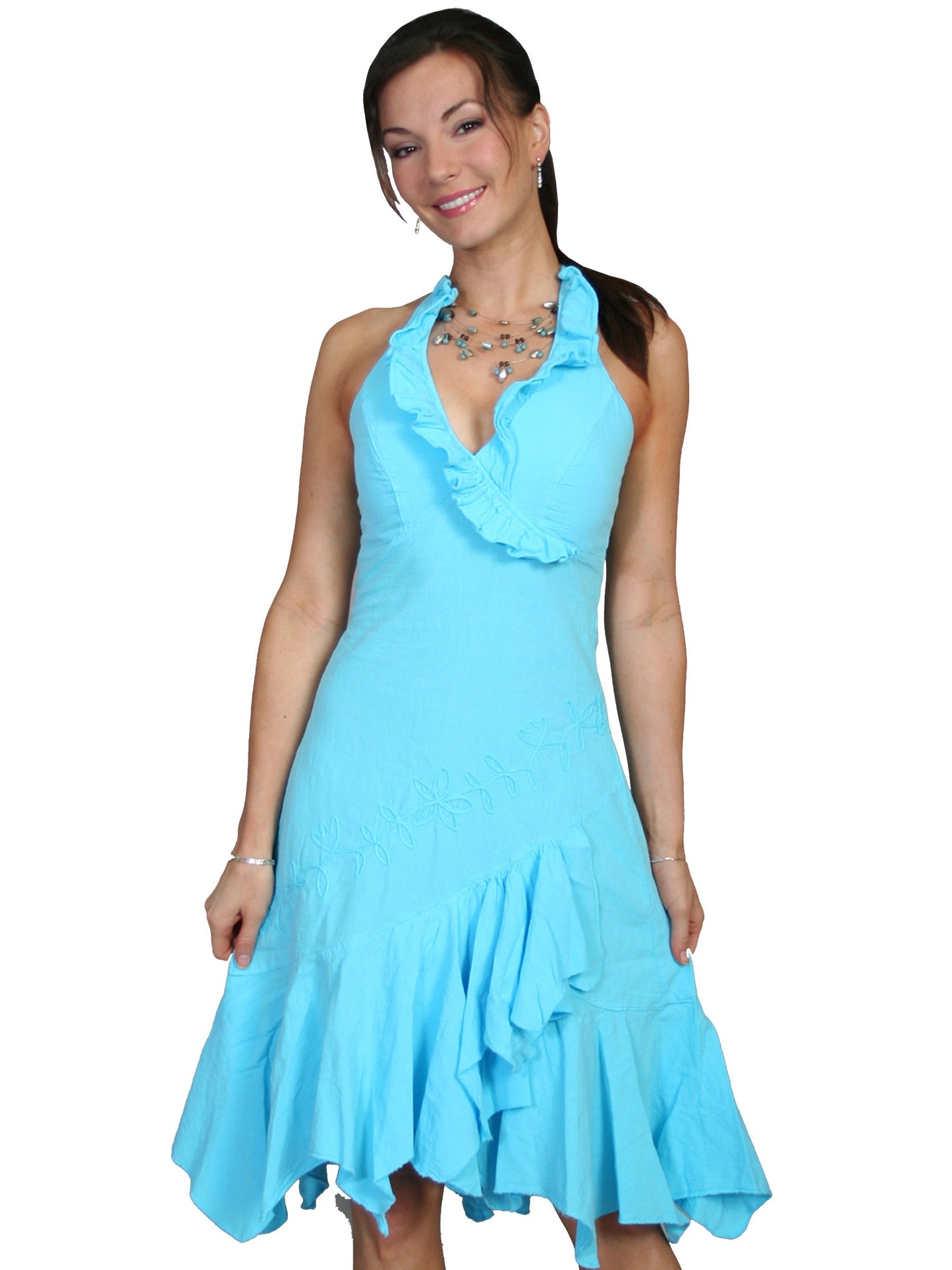 Halter Dress Peruvian Cotton - PSL-054